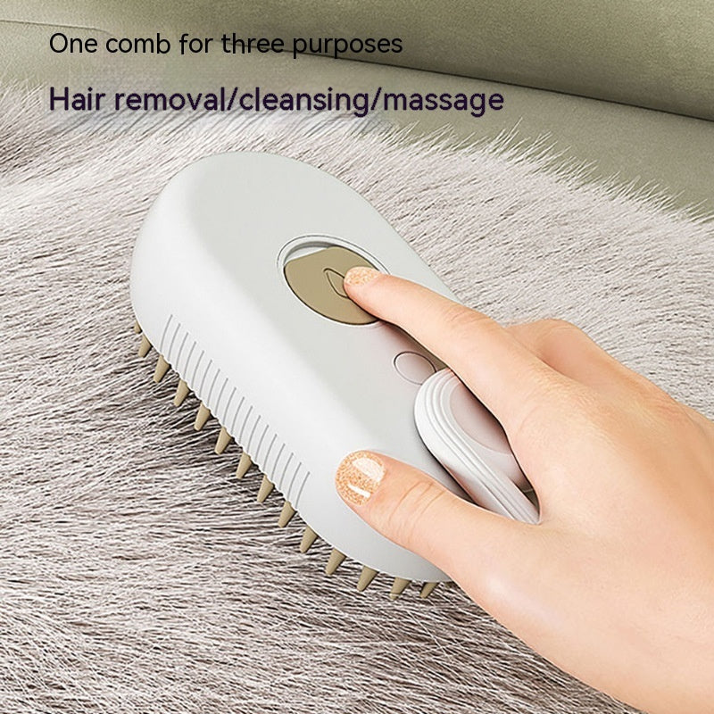 Zentipaws | 3-in-1 Electric Steamy Pet Brush