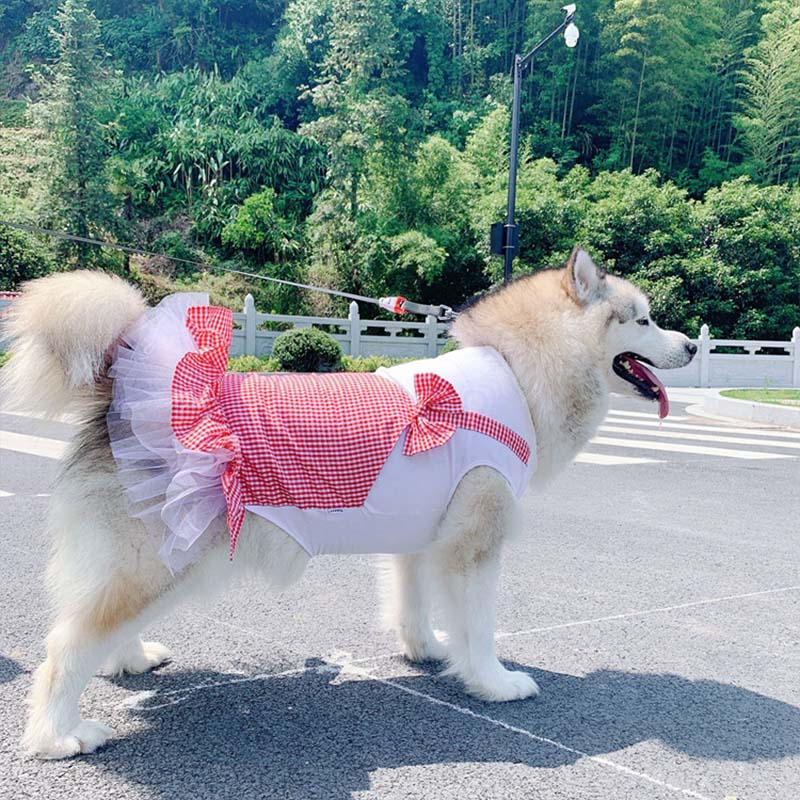 Zentipaws | Princess Plaid Pet Dress